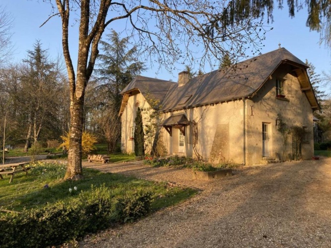 Outside