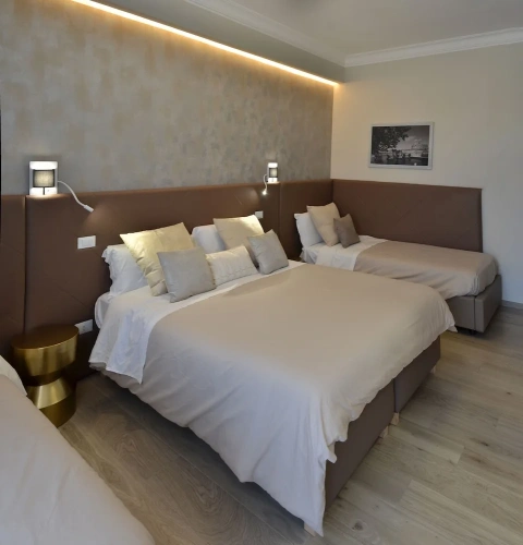Standard Quadruple room with balcony