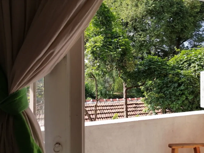 Standard Double room with balcony and with garden view