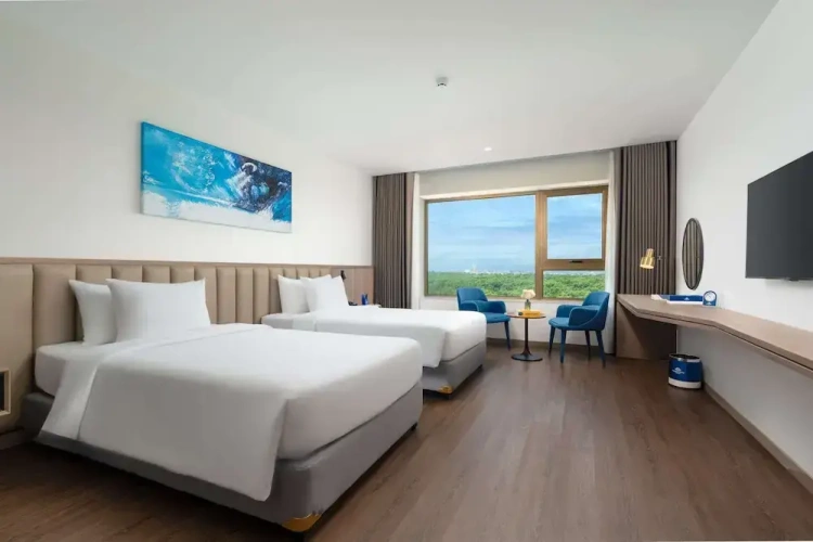 Deluxe Twin room with park view
