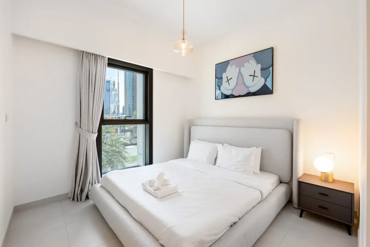 Exclusive 2BR Downtown Apt w Burj Khalifa Views