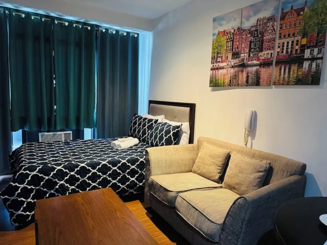 Comfort Double Apartment with balcony and with city view