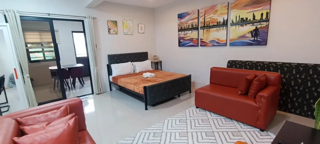 Deluxe room with balcony and with view