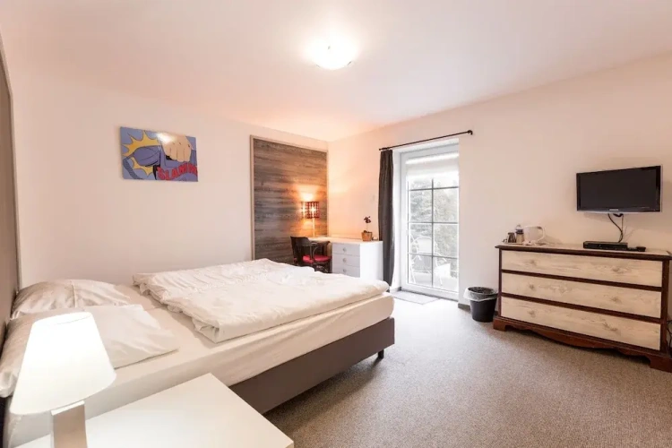 1 Bedroom Deluxe Twin room with balcony and with garden view