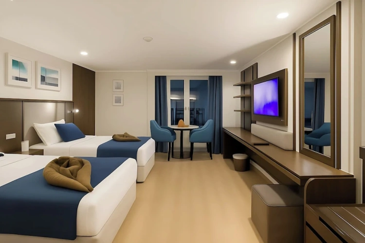 Guest rooms