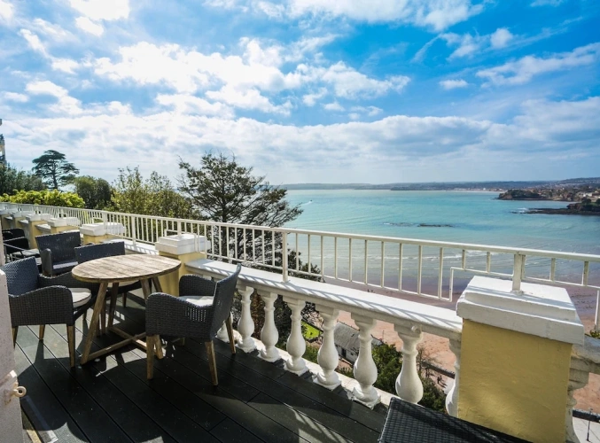 Premier Double Apartment with balcony and with sea view