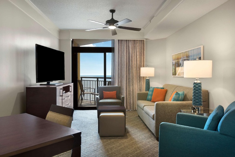 2 Bedrooms Suite with ocean view
