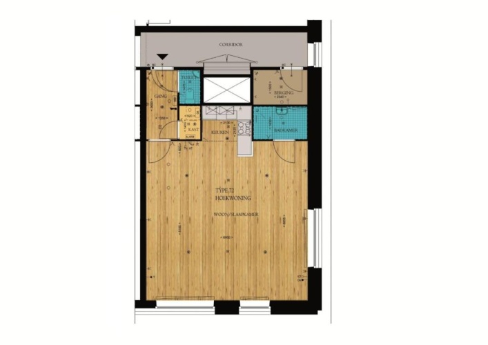 Deluxe Penthouse Studio with city view