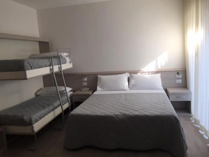 Standard Quadruple room with balcony
