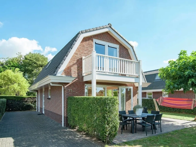 Cottage with balcony