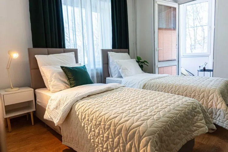 Фотография номера квартиры Апартаменты Двухкомнатные Ленинградская 122а