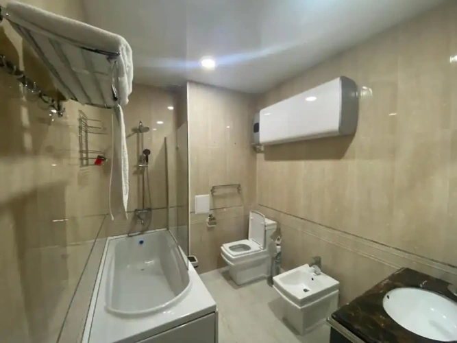 Economy Twin room with city view