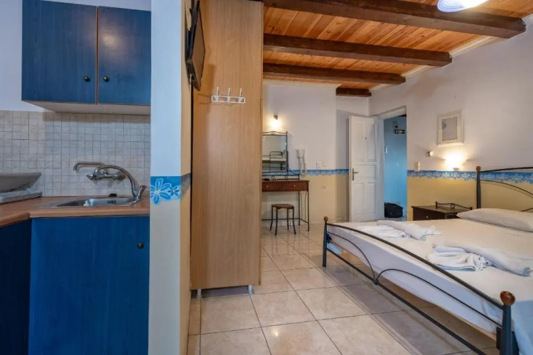 Studio with balcony and with view