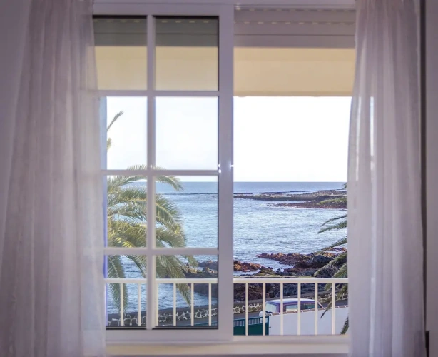 2 Bedrooms Family Apartment with balcony and beachfront