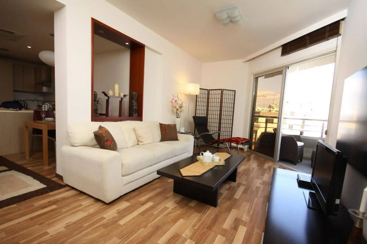 1b Beachront Pool & Gym apt - Ermitage beach