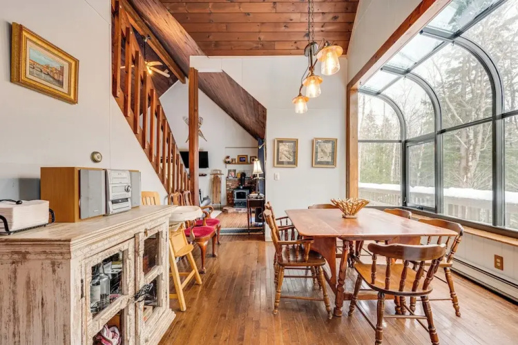Rustic Intervale Hideaway w/ Deck & Wooded Views!