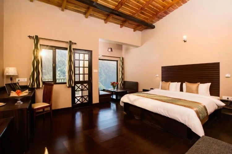 Classic room with balcony and with view