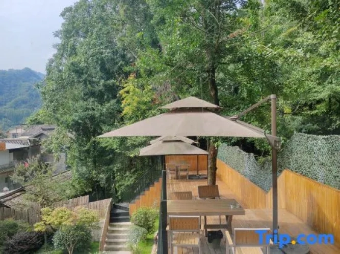 Outside