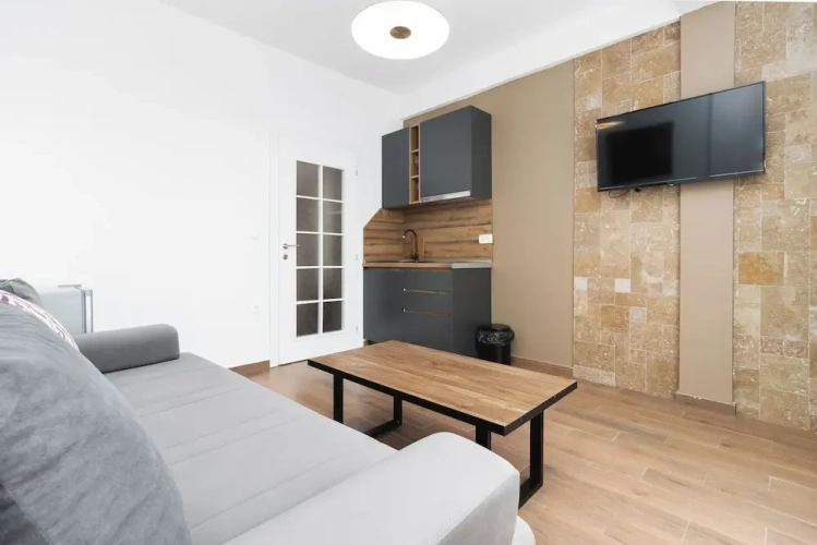 Double Apartment with balcony and with sea view