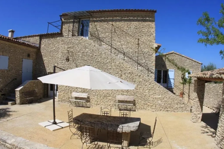 Villa with balcony and with view