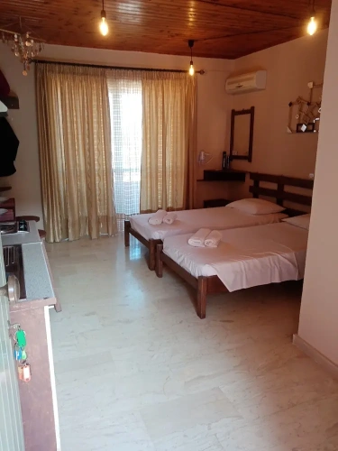 Twin Studio with balcony and with sea view