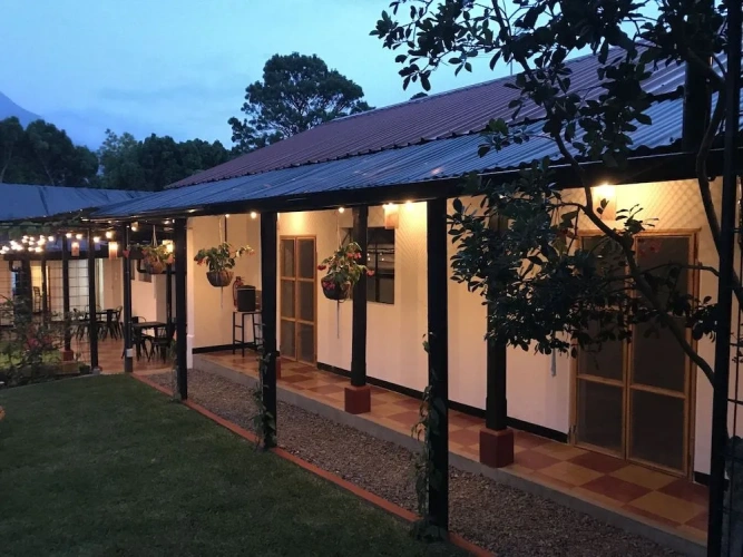 Outside