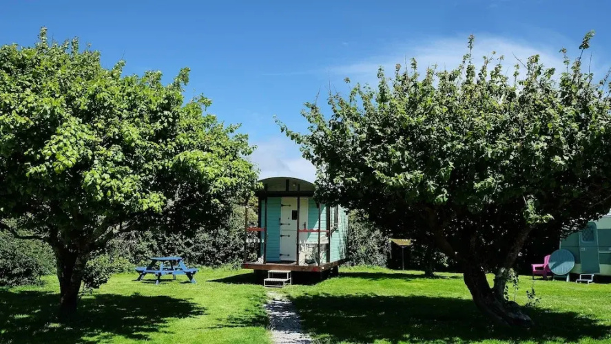 Cosy Shepherds Hut nr Kynance Cove