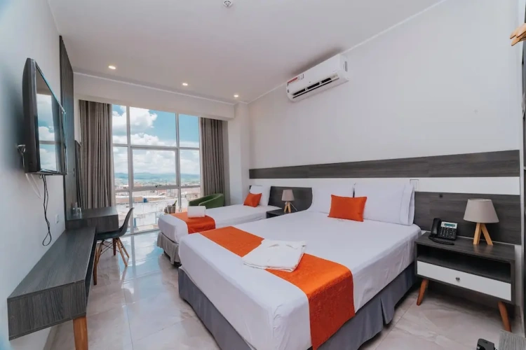 1 Bedroom Standard Double room with city view