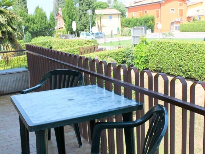 Cottage with balcony