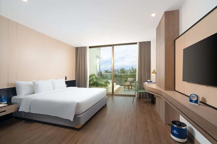 Luxury Double room with balcony and with ocean view