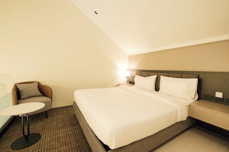Superior Duplex room with balcony and with mountain view