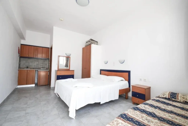 Standard Triple Studio with balcony and with view