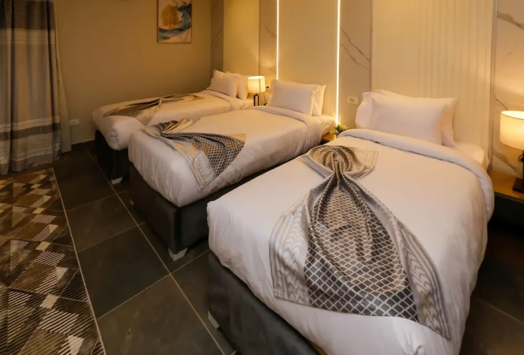 Superior Triple room with balcony and with pyramids view