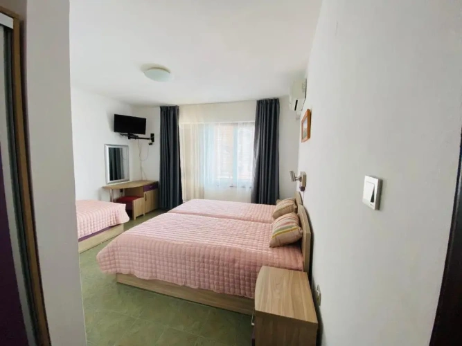 Standard Triple room with balcony and with sea view