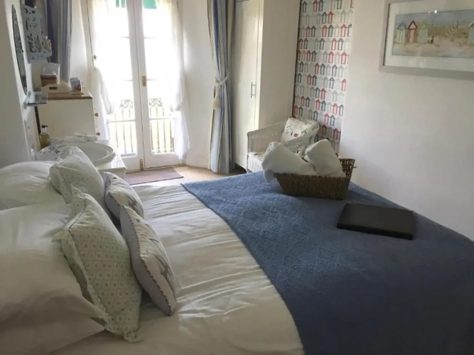 Deluxe Double room with balcony and with sea view