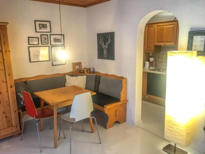 Studio with balcony and with view