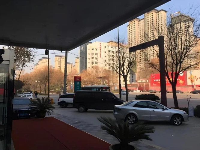 Outside