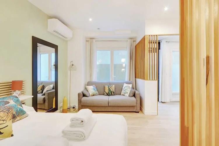 Charming Apartment With AC -1br-3p- Sentier