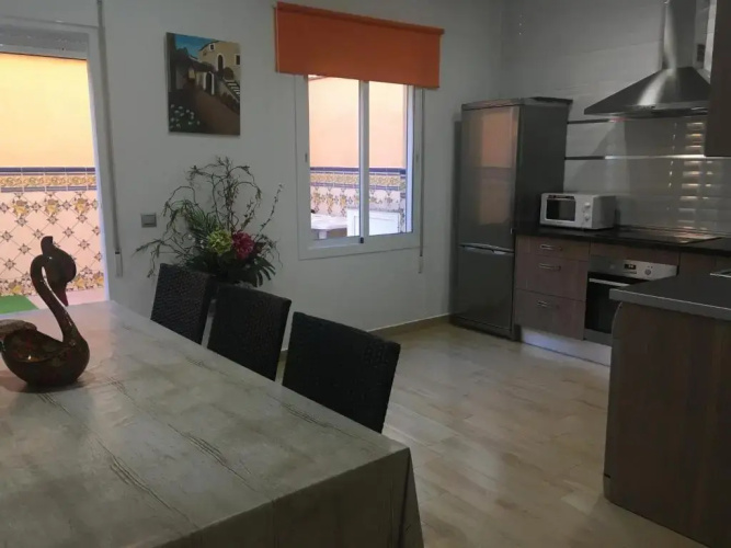 Apartment with private patio