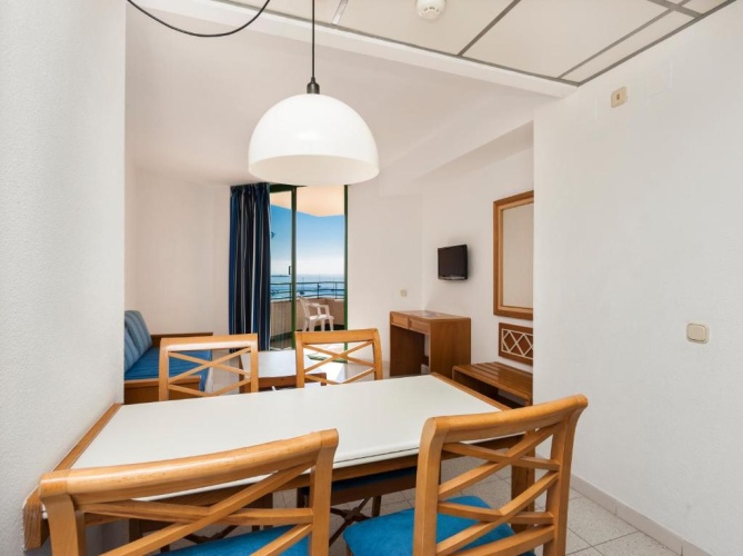 Studio with balcony