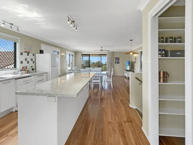 Coastal Upper-level Home With Pool Access