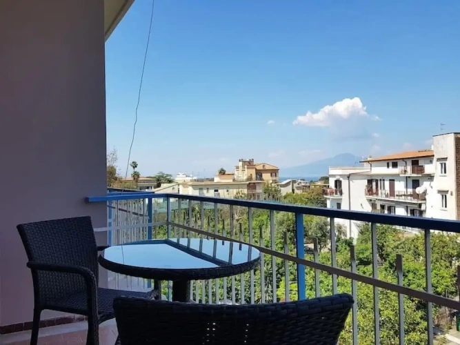 Classic Double room with balcony and with garden view