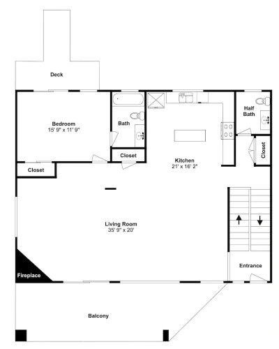 4 Bedrooms Deluxe room with balcony and with mountain view