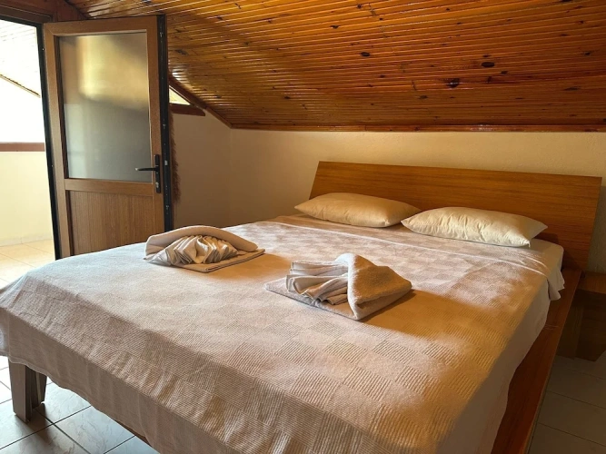 Deluxe Double Penthouse room with balcony and with pool view