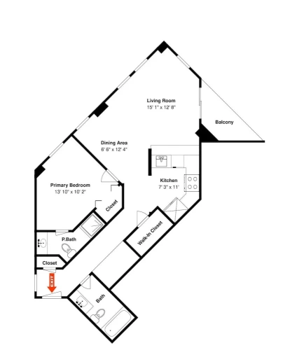1 Bedroom Standard room