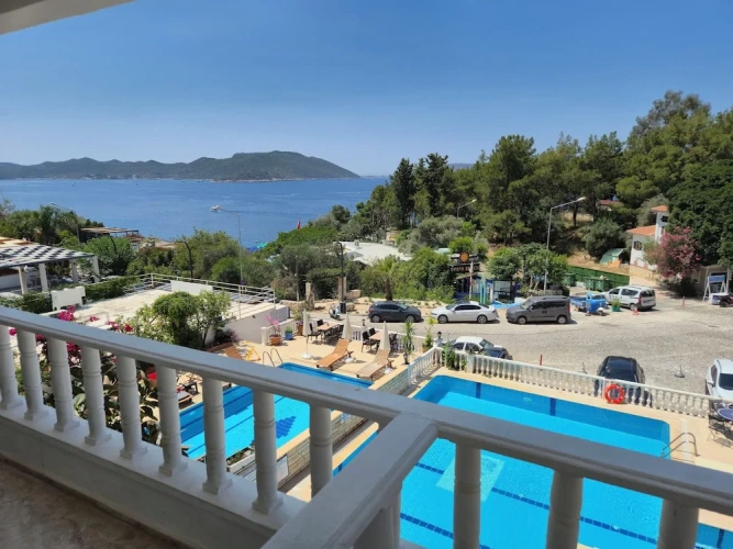 Standard Double room with balcony and with sea view