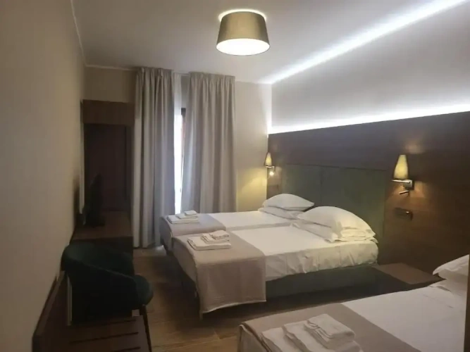 Deluxe Twin room with balcony and with mountain view