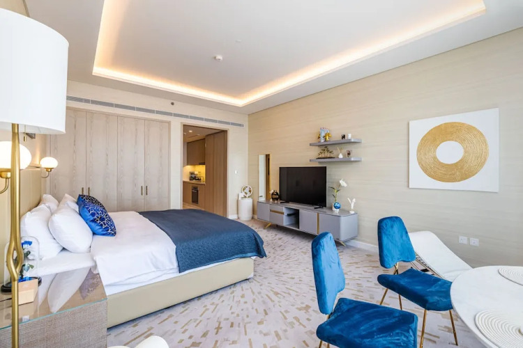 Sea Living High Floor 1 Bed Palm Tower - Image 12