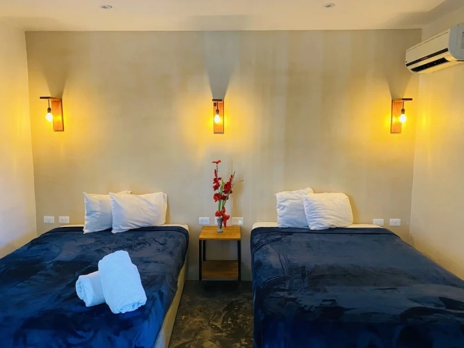 Standard Quadruple room with view