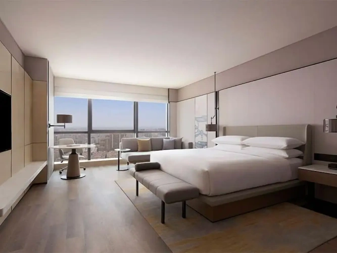 Deluxe Double room with city view
